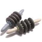 Multifunctional 2-in-1 roller massager